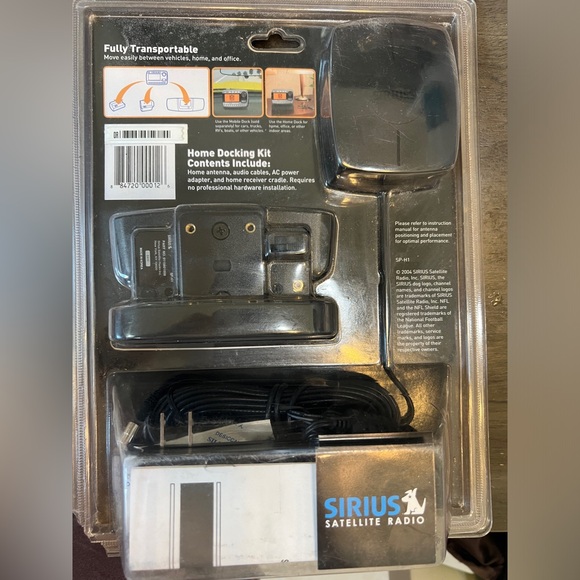 Sirius Satellite Radio and Remote. Never opened. - Picture 2 of 3